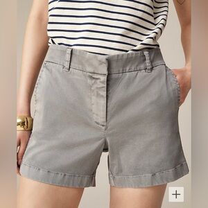 NWT J.CREW 5" stretch chino short